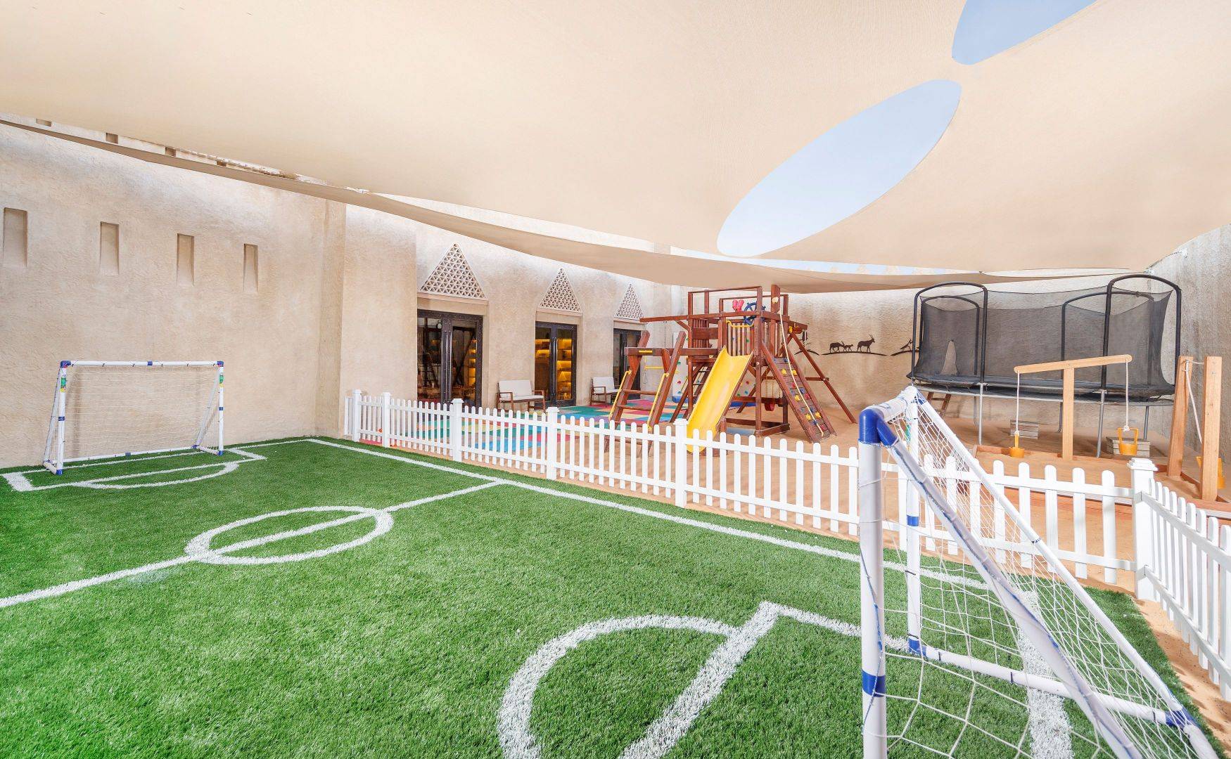 22_Qasr_Al_Sarab_Desert_Resort_by_Anantara_Recreation_Kids_Club_Outside_Football_Pitch