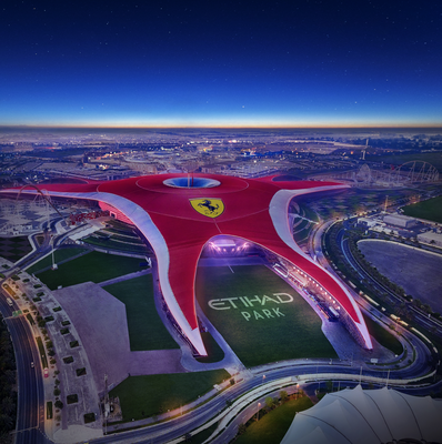 Yas Island Abu Dhabi Ferrari World 